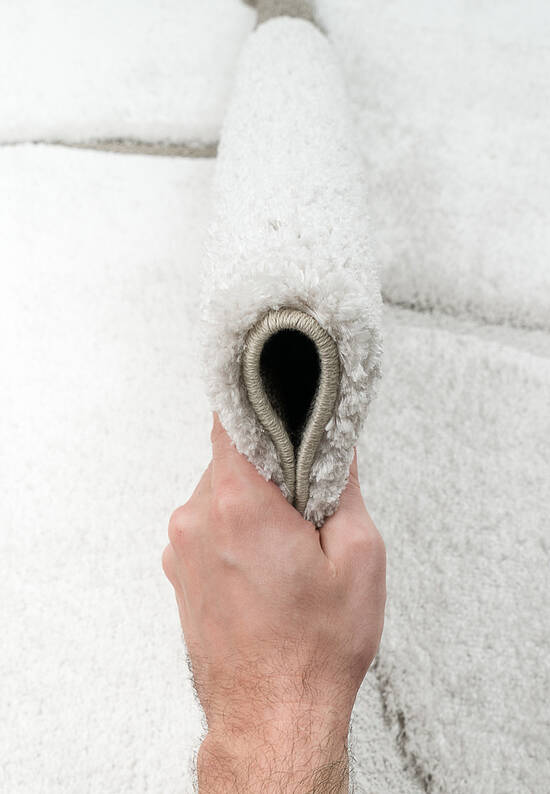 Пушистый ковер из полиэстера RN6017-R86