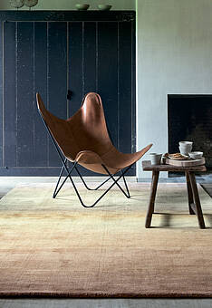 ковер в интерьере Ligne Pure Desert