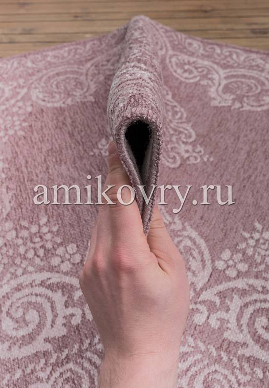 Турецкий безворсовый ковер из акрила 4101 Damson