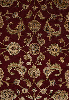 фрагмент ковра Kashan gold 10/10 S-39-Red/Ivory