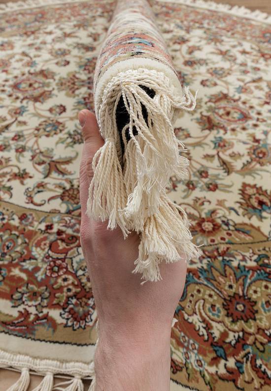Восточный ковер из Ирана Super Tabriz 1.75492-cream