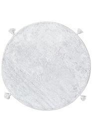 дизайн ковра Cotton Boon CBN Plain Grey круг