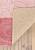 Розовый комплект ковриков для ванной и туалета Sile 2580 Dusty Rose PS