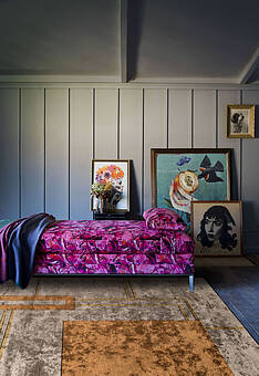 ковер безворсовый в интерьере Couture Duo SC6187