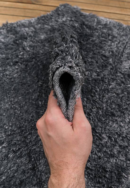Серый комплект ковриков для ванной и туалета Clay-Grey