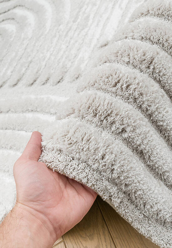 Мягкий пушистый ковер RE6004-R55