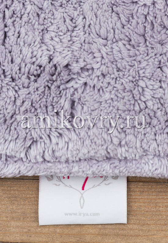 Сиреневый комплект ковриков для ванной комнаты и туалета Waves-Lilac