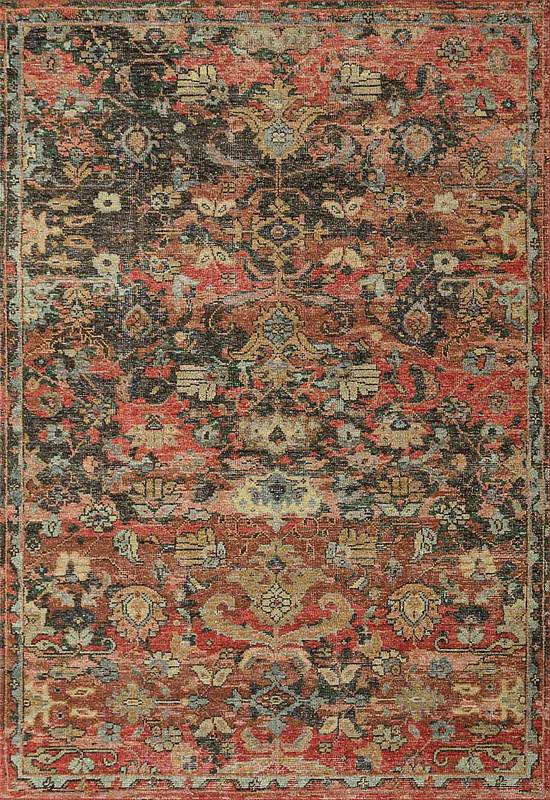 дизайн ковра Eden Red Ochre