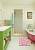 Розовый коврик для ванной Valentine 20 Baby Pink
