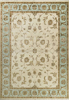 дизайн ковра Kashan gold 114 Ivory Green