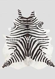 дизайн натуральной шкуры коровы Имитация зебры черно-белая 21