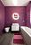 Бордово-фиолетовый коврик для ванной Sariyer 2576 Aubergine