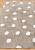 Детский стираемый ковер Polka Dots Grey-White C-00005