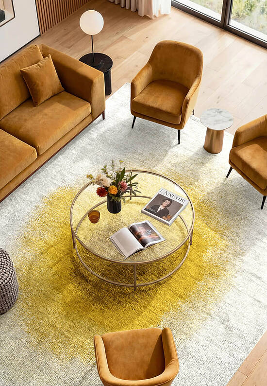 Безворсовый ковер из полиэстера LR6250-L421 outdoor