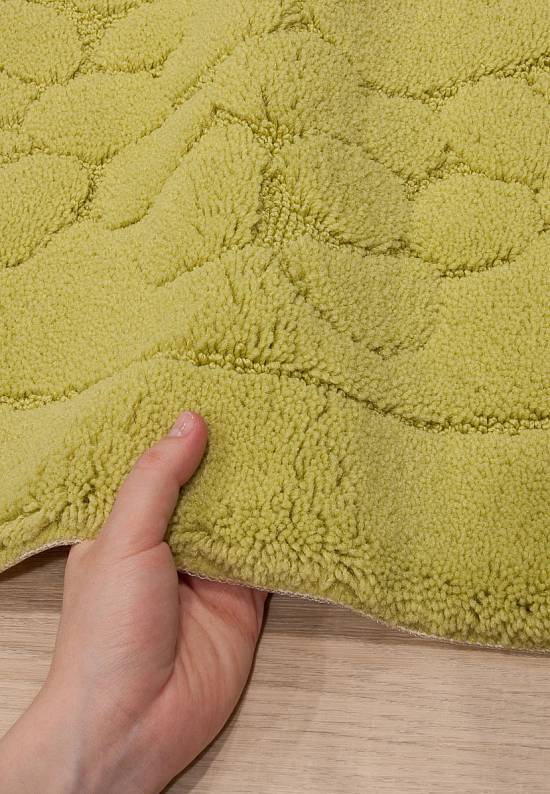 Зеленый коврик для ванной Somerset 3048 P. Green