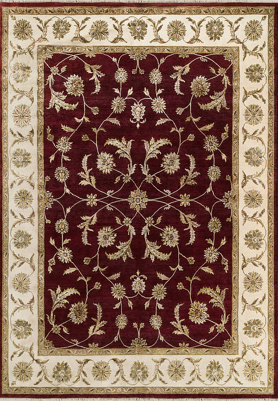 Элитный ковер ручной работы 10/10 CH-114-Red/Ivory