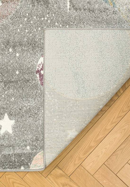 Недорогой современный ковер F271-Gray