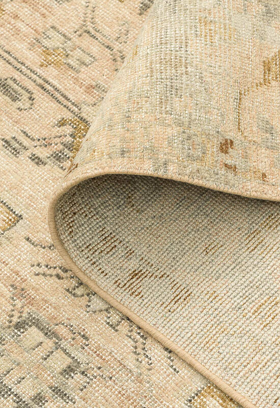 фактура безворсового ковра Eden Peach Taupe