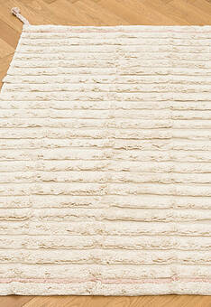 ковер ручной работы в перспективе Nattiot Cotton Dalia Nude