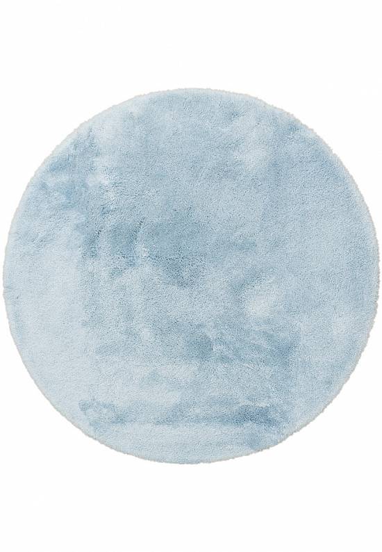 Голубой мягкий коврик для ванной 3505 Pastel Blue