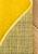 Недорогой синтетический ковер NC19-Yellow