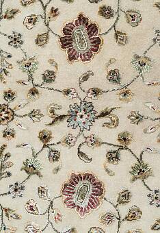 фрагмент ковра Kashan gold 10/10 SK-120-Ivory/Black