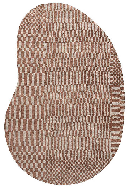 Безворсовый современный ковер  LT6084-L415