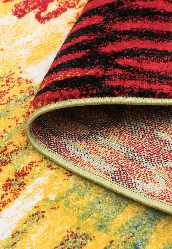 Недорогой синтетический ковер 2787-Multicolor