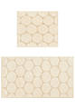 Комплект ковриков для ванной Confetti Bath Cotton Uni 17723 1640 Naturel-Ecru