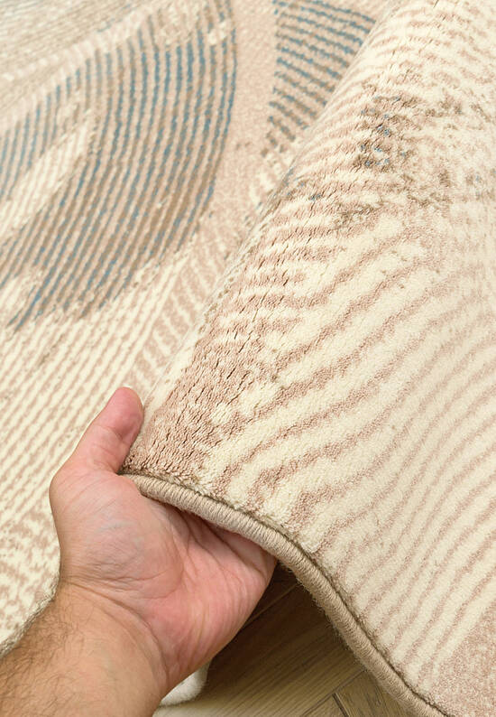 Монгольский шерстяной ковер EA5980-E14