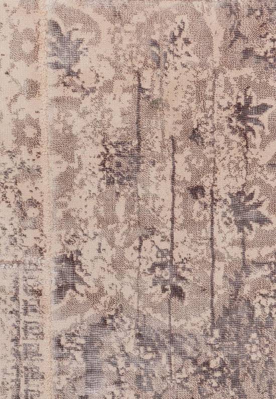 Турецкий ковер из хлопка и вискозы Patchwork Fildisi