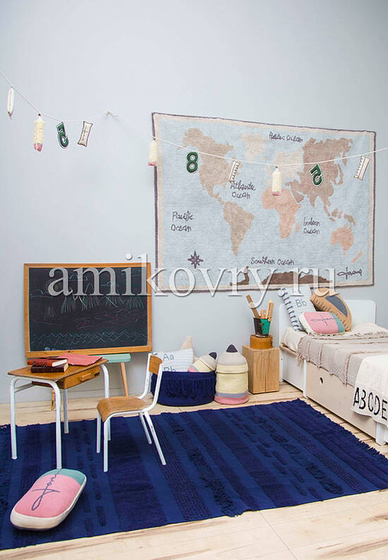 Детский хлопковый ковер Aerial Alaska C-AIR-ABL