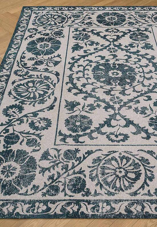 Винтажный безворсовый ковер LM6079-L394