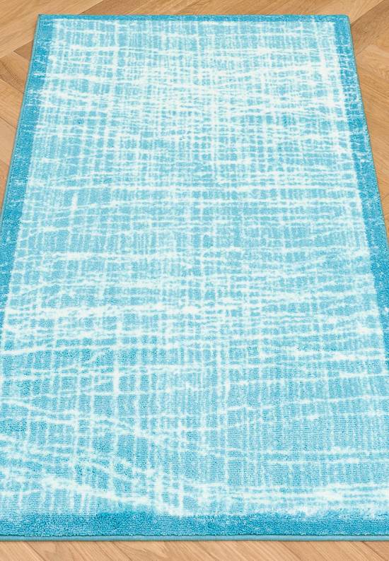 Бирюзовый коврик для ванной Stream 01 Turquoise