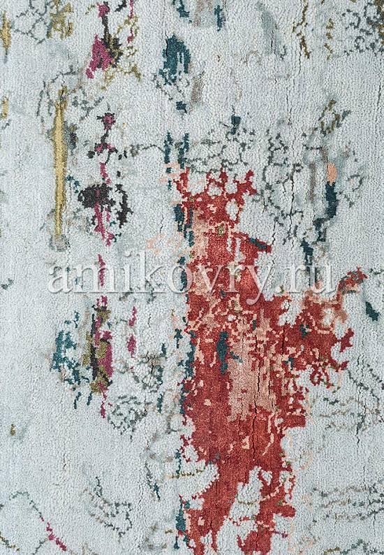 Элитный ковер ручной работы 11/11-RWB SRB-702-Blue Blush/Velvet Red