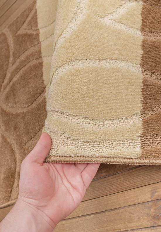 Бежевый коврик для ванной Erdek 2546 Light Brown