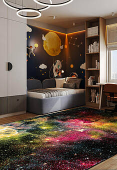 ковер в интерьере Rio Merinos C008-Multicolor