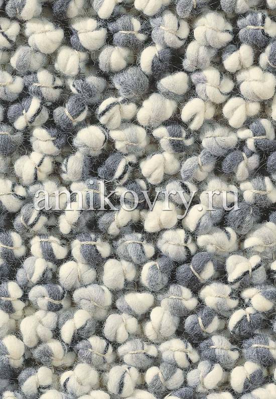 Дизайнерский безворсовый ковер из шерсти Marble-29504