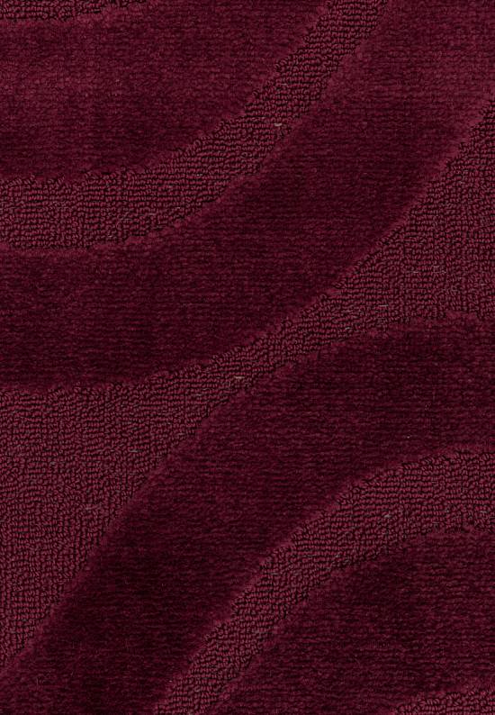 Бордово-фиолетовый коврик для ванной Symphony 2576 Aubergine