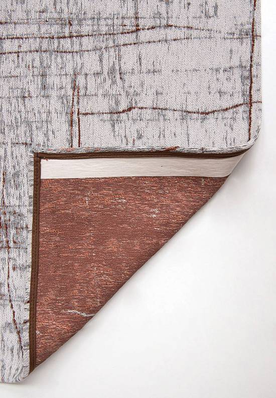 Безворсовый ковер с текстурой шенилл LM3319-L100