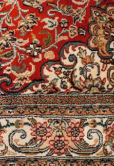 фрагмент ковра Cashmir 244168-Keshan red/beige