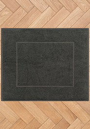 дизайн коврика для ванной Aura Graphite квадрат