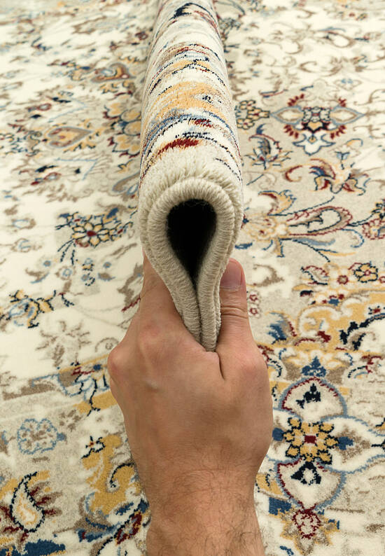 Монгольский шерстяной ковер EA5983-E11