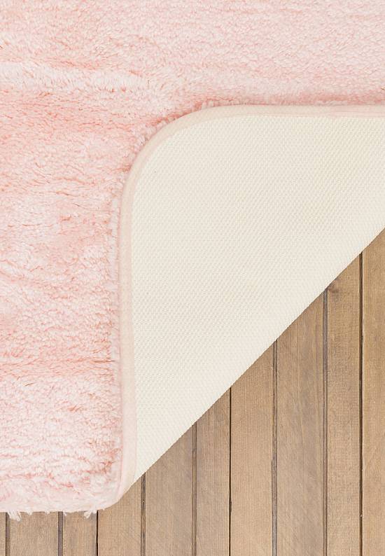Розовый мягкий коврик для ванной 3504 Pastel Pink