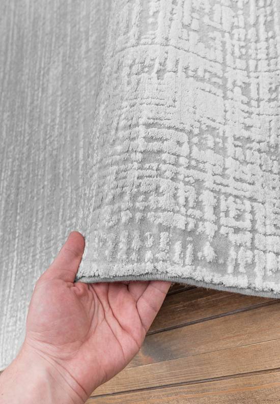 Турецкий однотонный ковер из акрила 5328 Gray