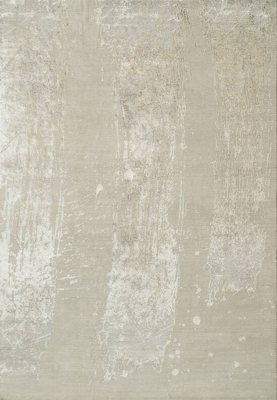 Индийский ковер ручной работы Silver Grey