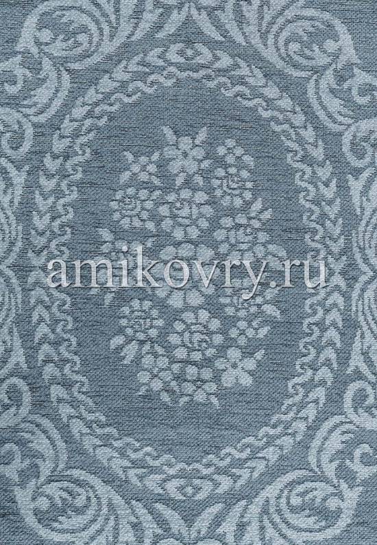 Турецкий безворсовый ковер из акрила 4101 Blue