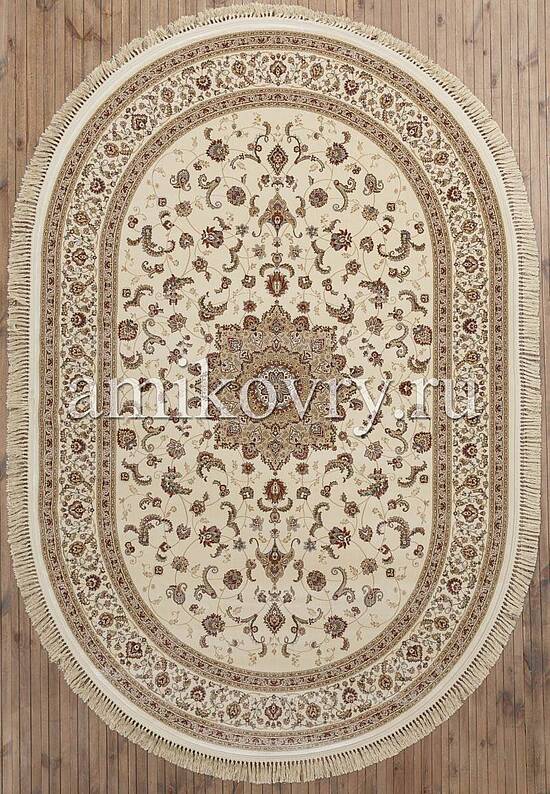 Высокоплотный ковер из вискозы 2M001-Ivory