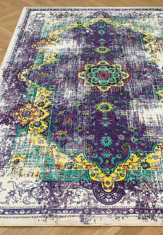 Монгольский шерстяной ковер EA4892-E11