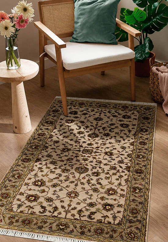 Элитный ковер ручной работы 10/10 SC-733-6-Ivory/Camel